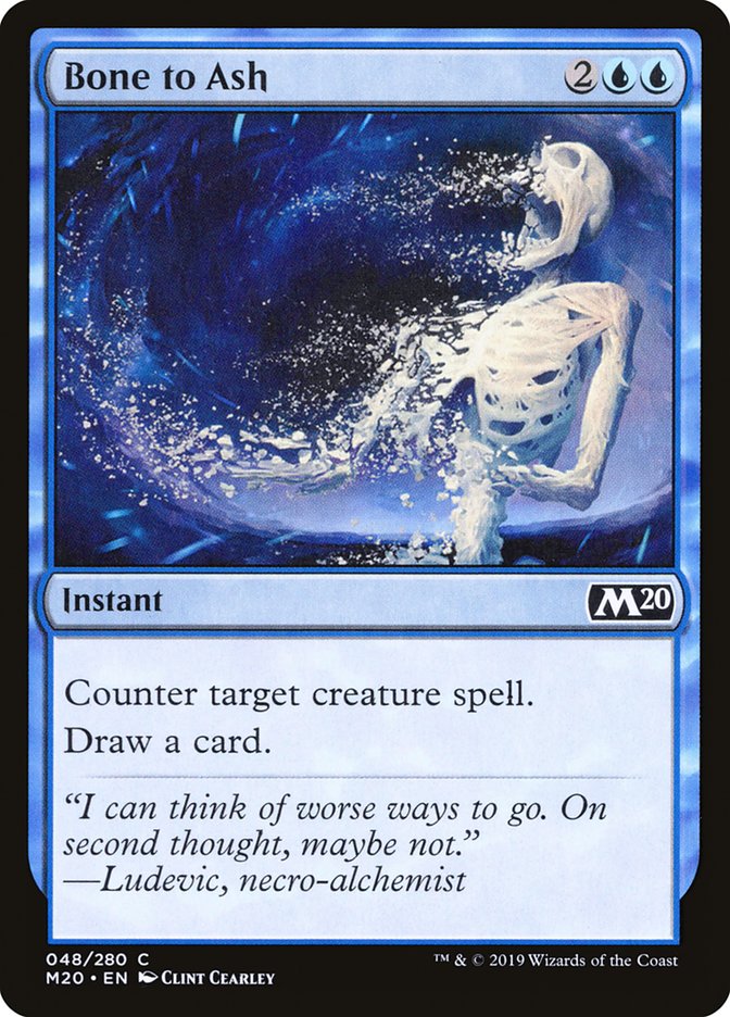 Bone to Ash [Core Set 2020] | Devastation Store