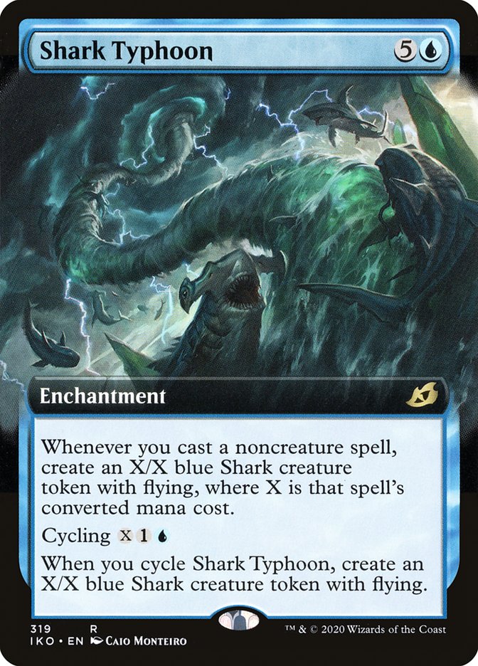Shark Typhoon (Extended Art) [Ikoria: Lair of Behemoths] | Devastation Store