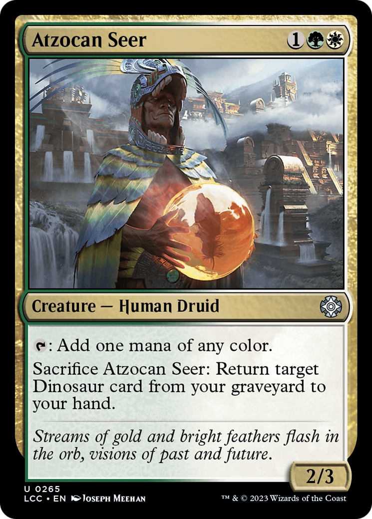 Atzocan Seer [The Lost Caverns of Ixalan Commander] | Devastation Store