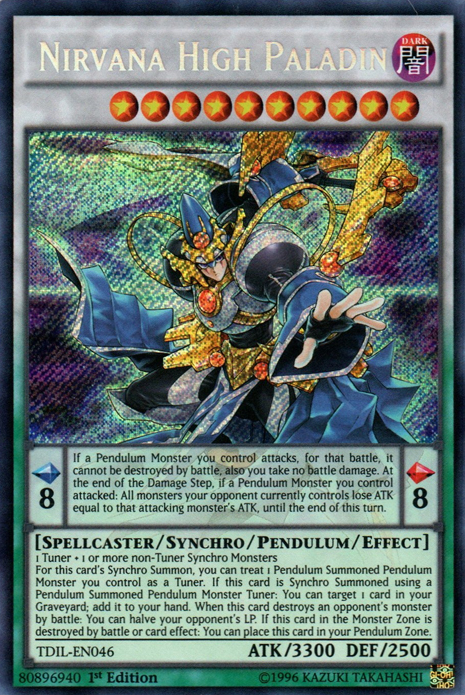 Nirvana High Paladin [TDIL-EN046] Secret Rare | Devastation Store