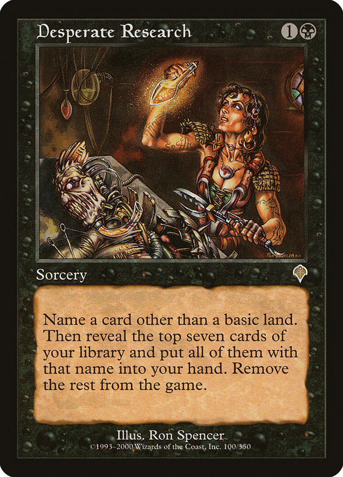 Desperate Research [Invasion] - Devastation Store | Devastation Store