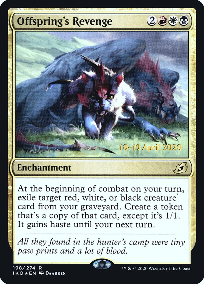Offspring's Revenge  [Ikoria: Lair of Behemoths Prerelease Promos] | Devastation Store