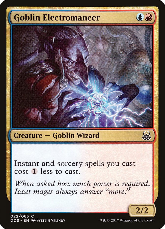 Goblin Electromancer [Duel Decks: Mind vs. Might] | Devastation Store