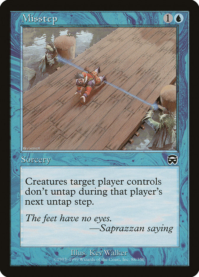 Misstep [Mercadian Masques] | Devastation Store