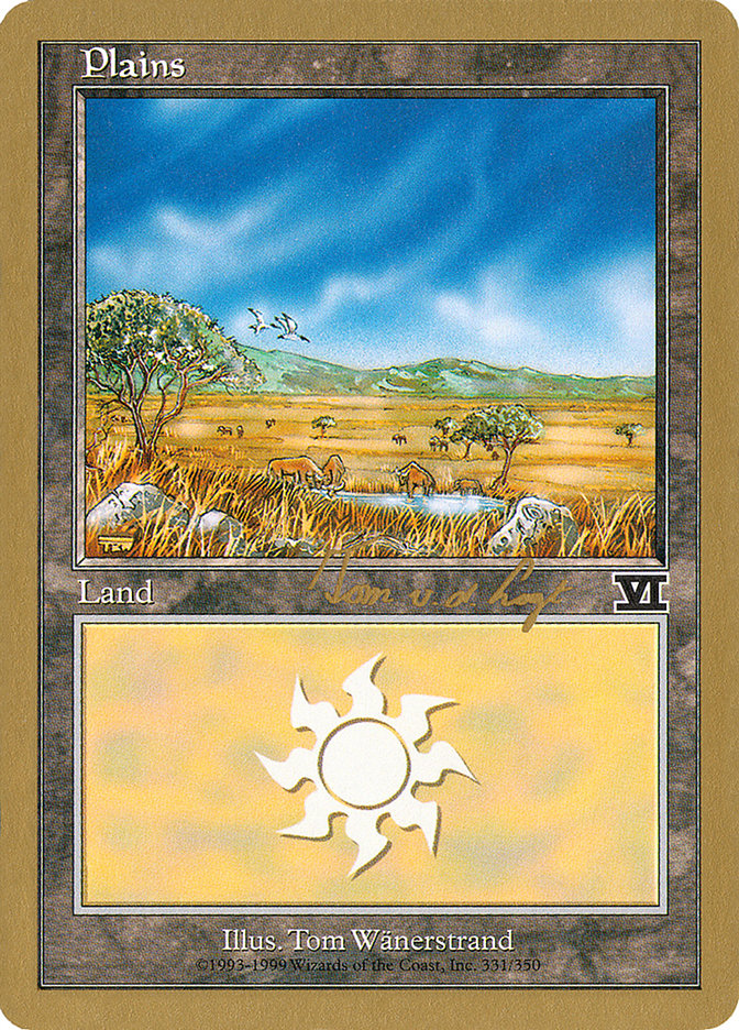 Plains (tvdl331) (Tom van de Logt) [World Championship Decks 2000] | Devastation Store