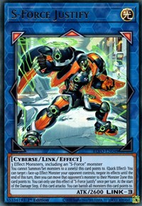 S-Force Justify [BLVO-EN048] Ultra Rare | Devastation Store