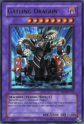 Gatling Dragon [DR3-EN155] Ultra Rare | Devastation Store