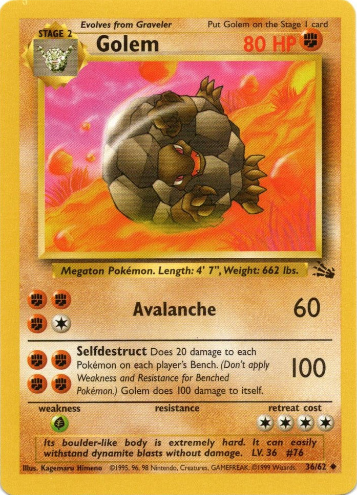 Golem (36/62) [Fossil Unlimited] | Devastation Store