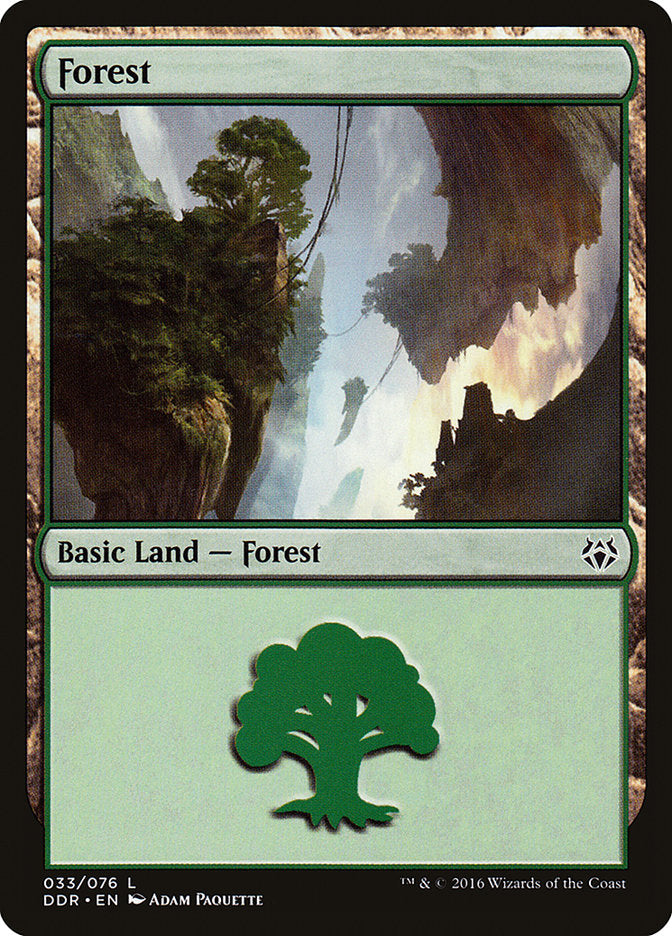 Forest (33) [Duel Decks: Nissa vs. Ob Nixilis] - Devastation Store | Devastation Store