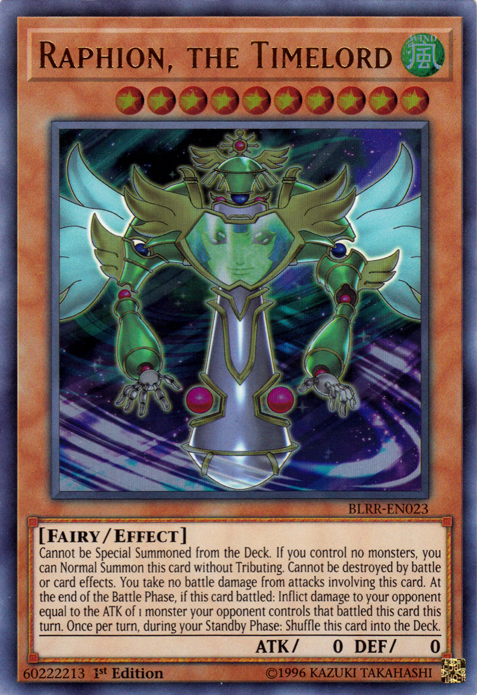 Raphion, the Timelord [BLRR-EN023] Ultra Rare | Devastation Store