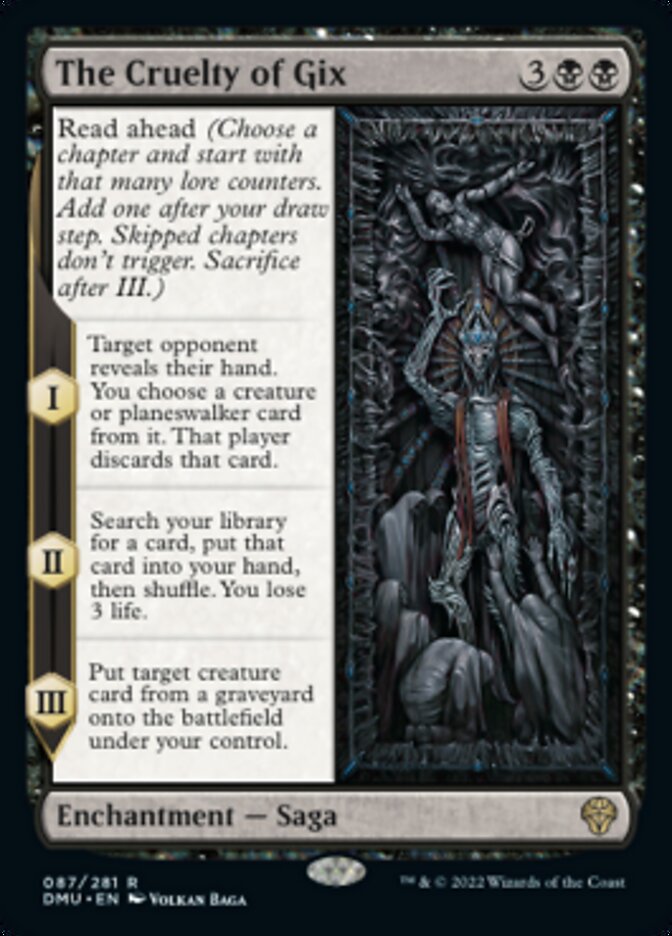 The Cruelty of Gix [Dominaria United] | Devastation Store