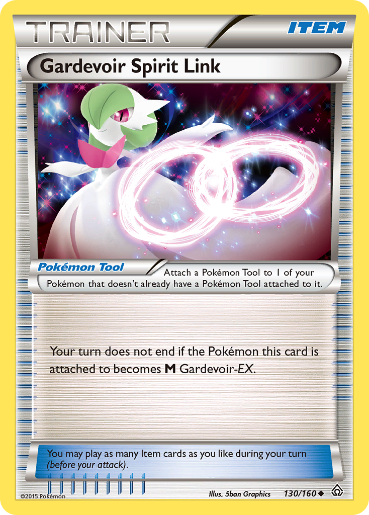 Gardevoir Spirit Link (130/160) [XY: Primal Clash] | Devastation Store