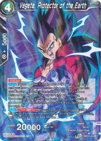 Vegeta, Protector of the Earth [EX15-02] | Devastation Store