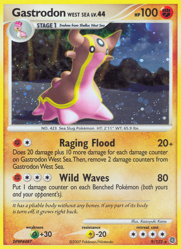 Gastrodon West Sea (9/132) [Diamond & Pearl: Secret Wonders] | Devastation Store