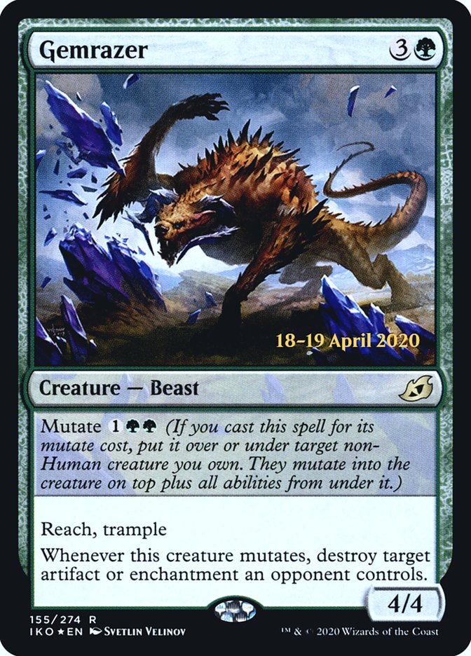 Gemrazer  [Ikoria: Lair of Behemoths Prerelease Promos] | Devastation Store