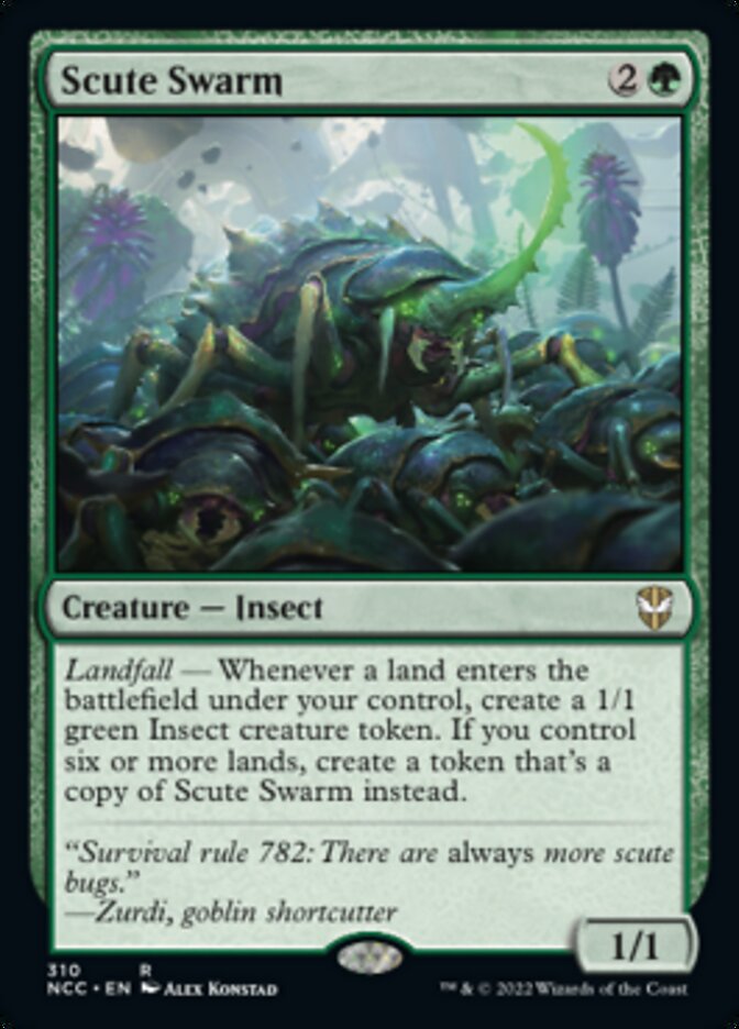 Scute Swarm [Streets of New Capenna Commander] | Devastation Store