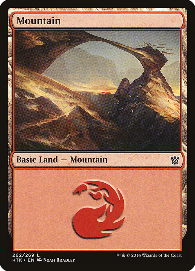 Mountain (262) [Khans of Tarkir] - Devastation Store | Devastation Store