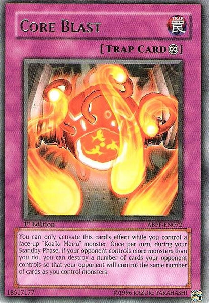 Core Blast [ABPF-EN072] Rare | Devastation Store