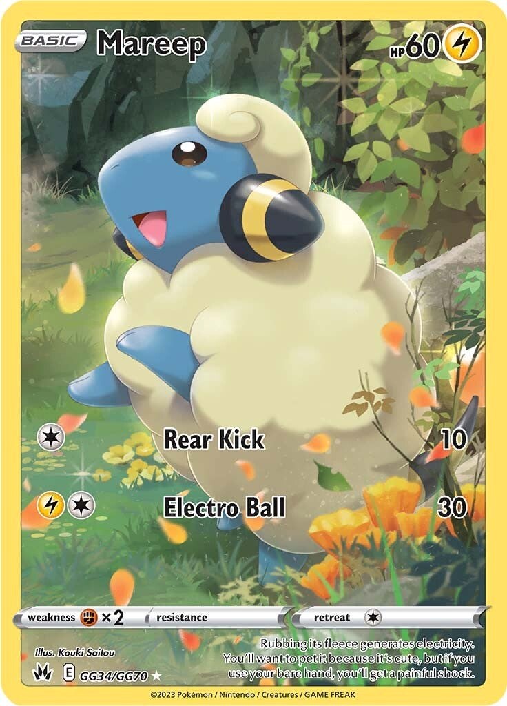 Mareep (GG34/GG70) [Sword & Shield: Crown Zenith] | Devastation Store