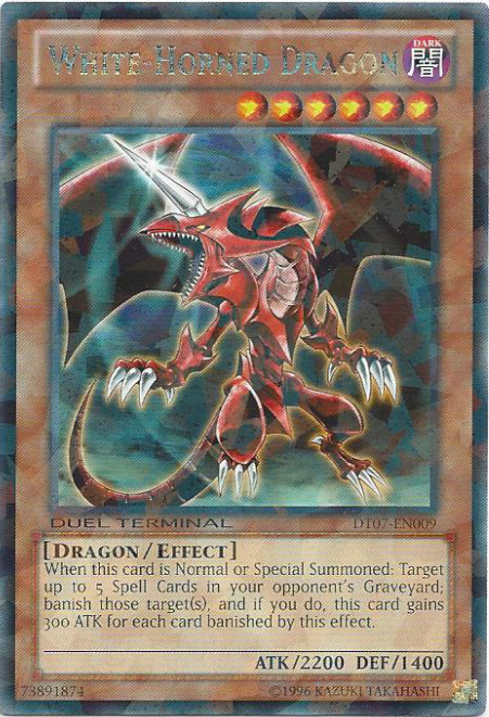 White-Horned Dragon [DT07-EN009] Rare | Devastation Store
