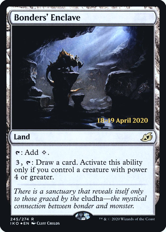Bonders' Enclave  [Ikoria: Lair of Behemoths Prerelease Promos] | Devastation Store