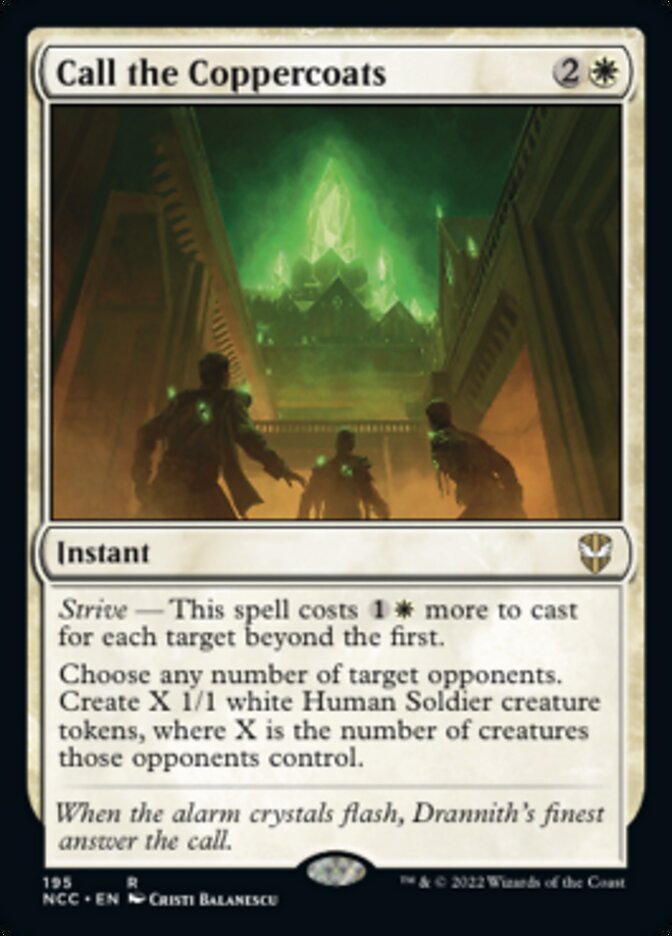 Call the Coppercoats [Streets of New Capenna Commander] | Devastation Store