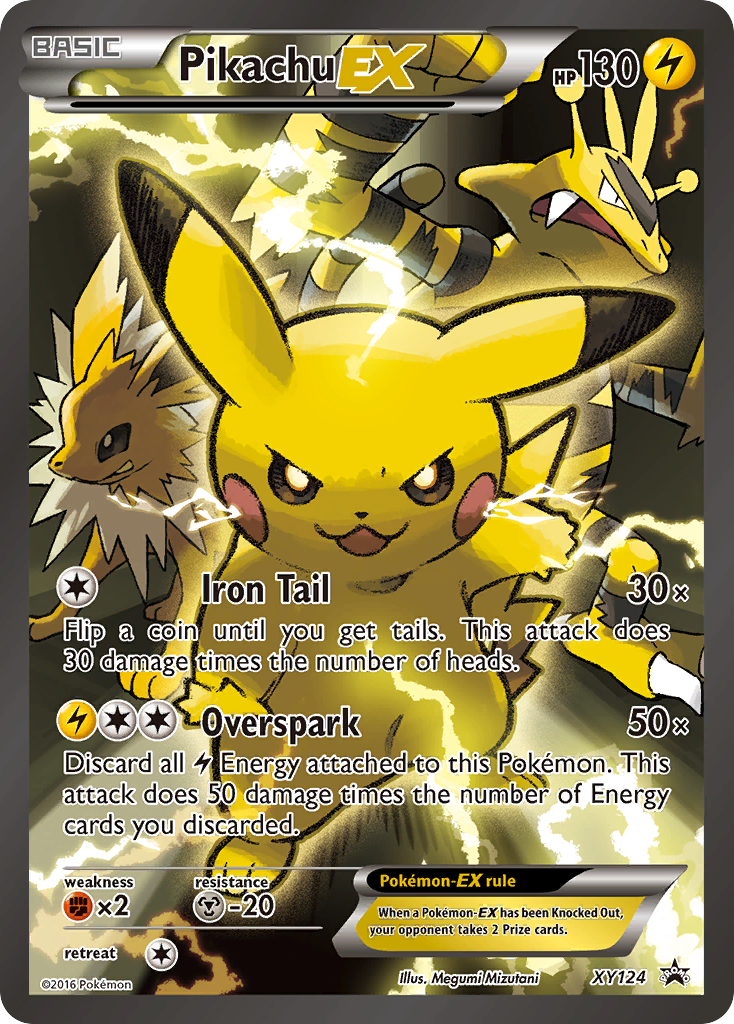 Pikachu EX (XY124) [XY: Black Star Promos] | Devastation Store