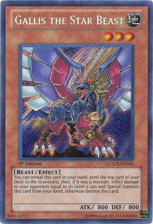 Gallis the Star Beast [LCGX-EN041] Secret Rare | Devastation Store