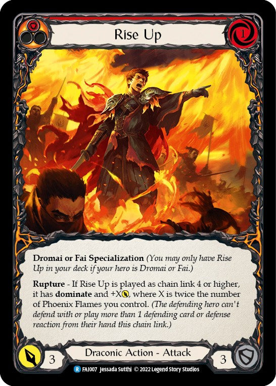 Rise Up [FAI007] (Uprising Fai Blitz Deck) | Devastation Store