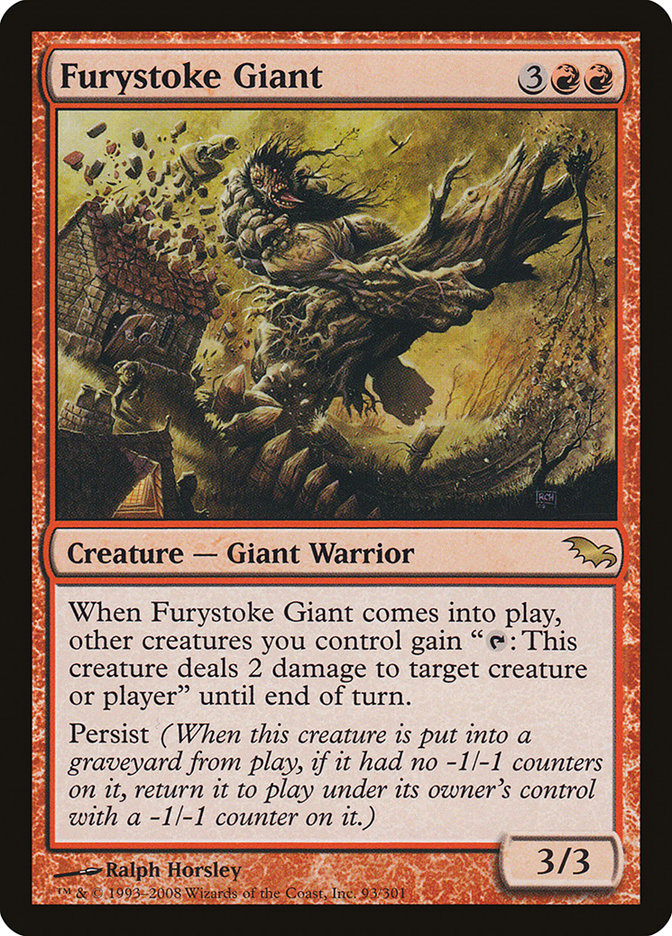 Furystoke Giant [Shadowmoor] - Devastation Store | Devastation Store