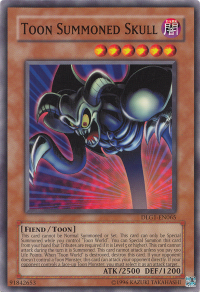 Toon Summoned Skull [DLG1-EN065] Common | Devastation Store