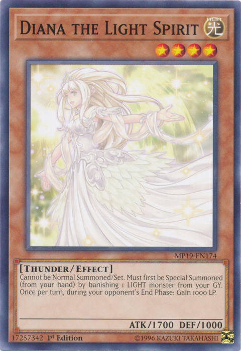 Diana the Light Spirit [MP19-EN174] Common | Devastation Store