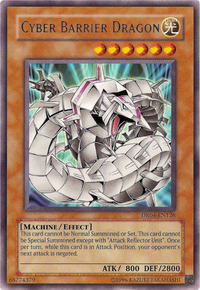 Cyber Barrier Dragon [DR04-EN126] Rare | Devastation Store