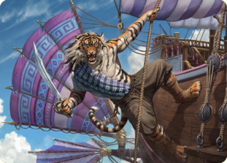 Jedit Ojanen, Mercenary Art Card [Dominaria United Art Series] | Devastation Store