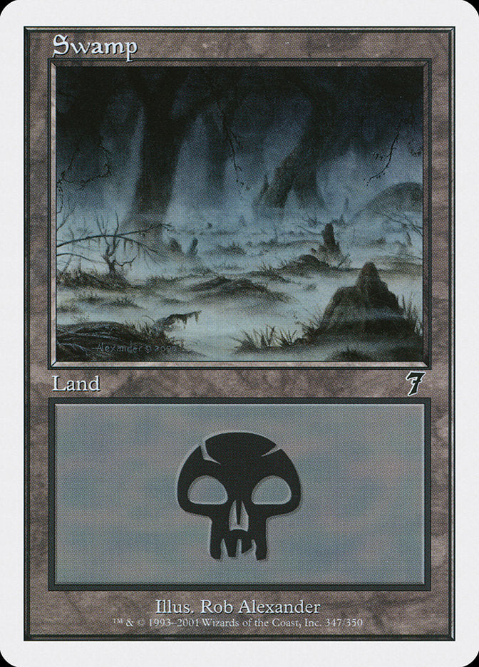 Swamp (347) [Seventh Edition] - Devastation Store | Devastation Store