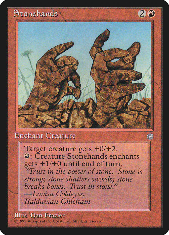 Stonehands [Ice Age] | Devastation Store