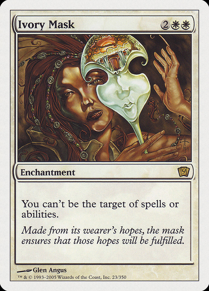 Ivory Mask [Ninth Edition] | Devastation Store