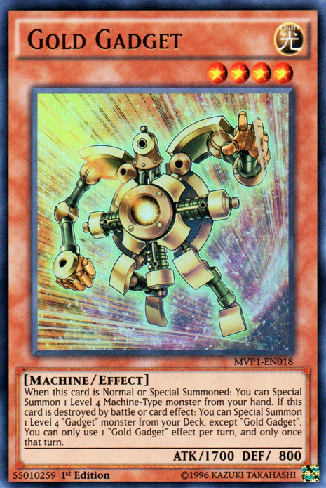 Gold Gadget [MVP1-EN018] Ultra Rare | Devastation Store