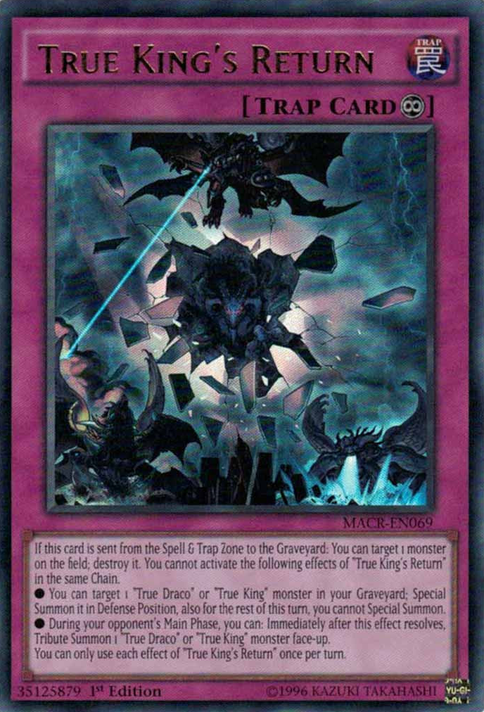 True King's Return [MACR-EN069] Ultra Rare | Devastation Store