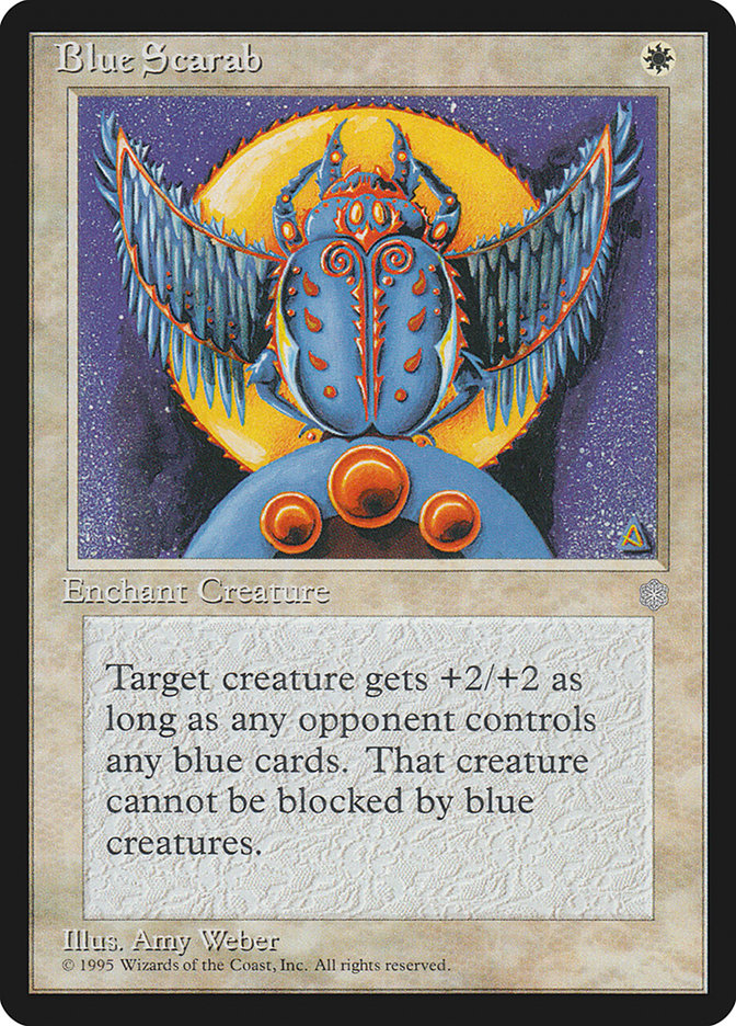 Blue Scarab [Ice Age] | Devastation Store