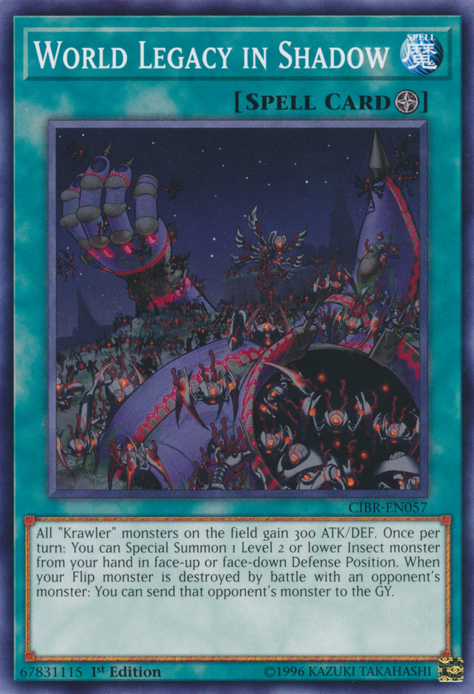 World Legacy in Shadow [CIBR-EN057] Common | Devastation Store