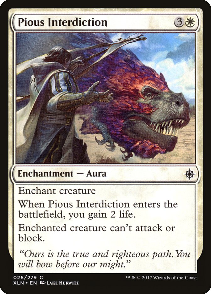 Pious Interdiction [Ixalan] - Devastation Store | Devastation Store