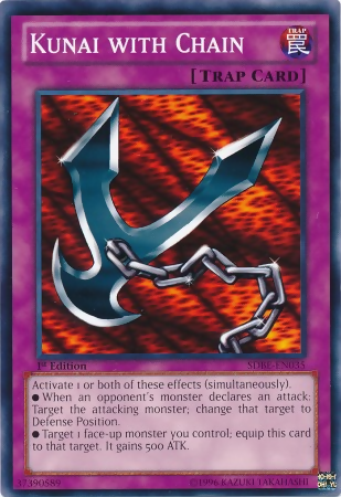 Kunai with Chain [SDBE-EN035] Common | Devastation Store