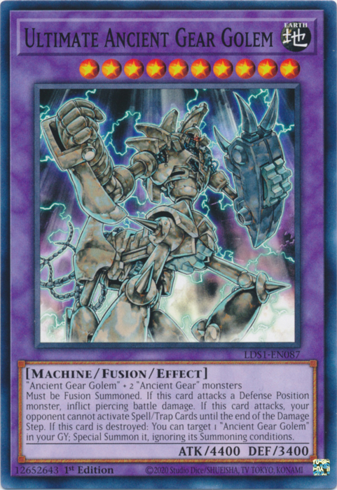 Ultimate Ancient Gear Golem [LDS1-EN087] Common | Devastation Store