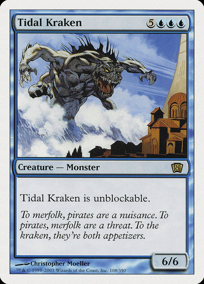 Tidal Kraken [Eighth Edition] - Devastation Store | Devastation Store