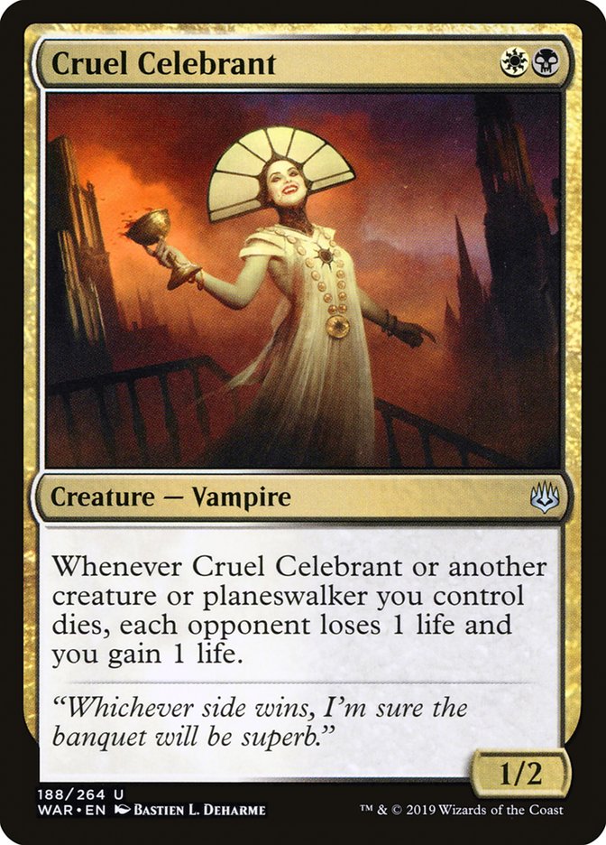 Cruel Celebrant [War of the Spark] | Devastation Store