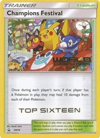 Champions Festival (SM78) (2017 Top Sixteen) [Sun & Moon: Black Star Promos] | Devastation Store