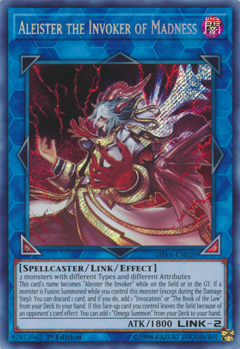 Aleister the Invoker of Madness [SHVA-EN020] Secret Rare | Devastation Store