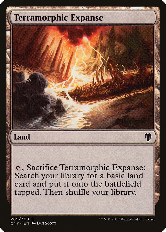 Terramorphic Expanse [Commander 2017] | Devastation Store