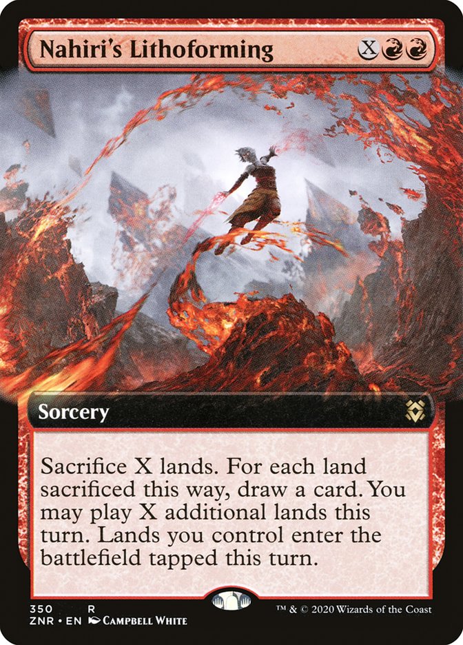 Nahiri's Lithoforming (Extended) [Zendikar Rising] | Devastation Store